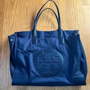 ELLA PATENT TOTE BAG